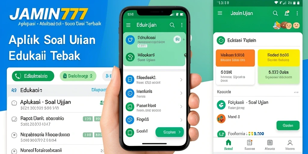 Tampilan antarmuka aplikasi JAMIN777 yang menarik dan fungsional.