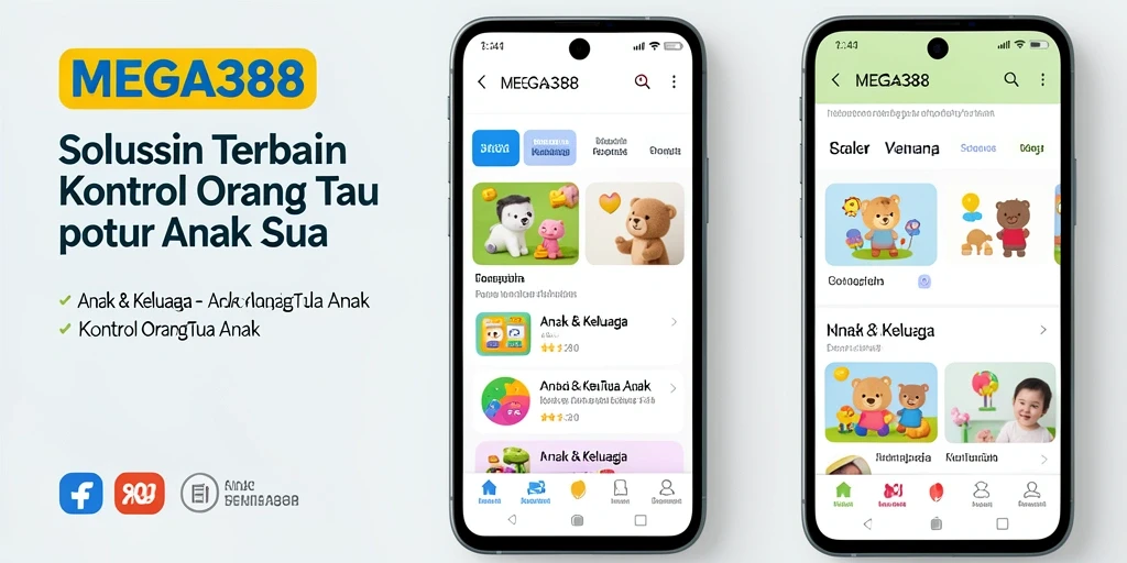 Antarmuka MEGA388 untuk Kontrol Orang Tua yang intuitif dan mudah digunakan.
